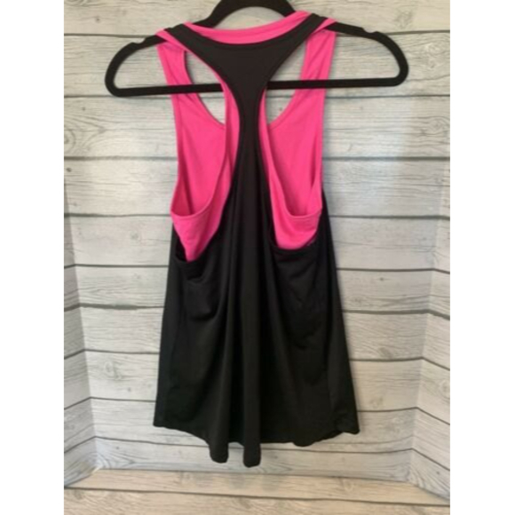 Womens Double Layer Tank Top Size 2 Racerback Yoga Gym Workout You Got This - Picture 3 of 12